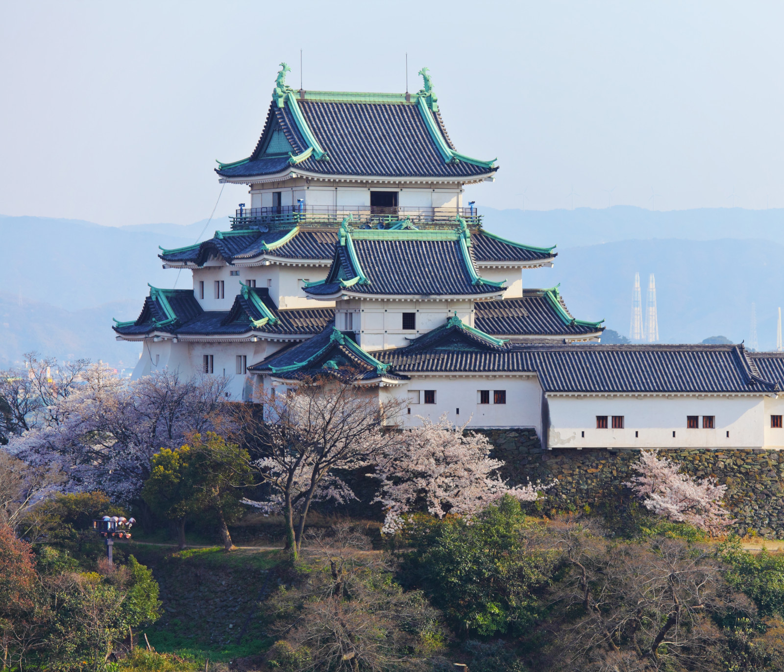 Bild vom Schloß Wakayama in Japan